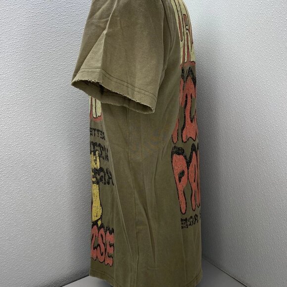 Valabasas Men's "V Paradise" Graphic T-Shirt Vintage Grey Size M | Short Sleeve - Picture 10 of 12